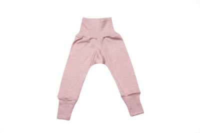 Cosilana Baby-Hose mit Bund aus Wolle/Seide - 98 / 104 262 Rosé Melange von Cosilana